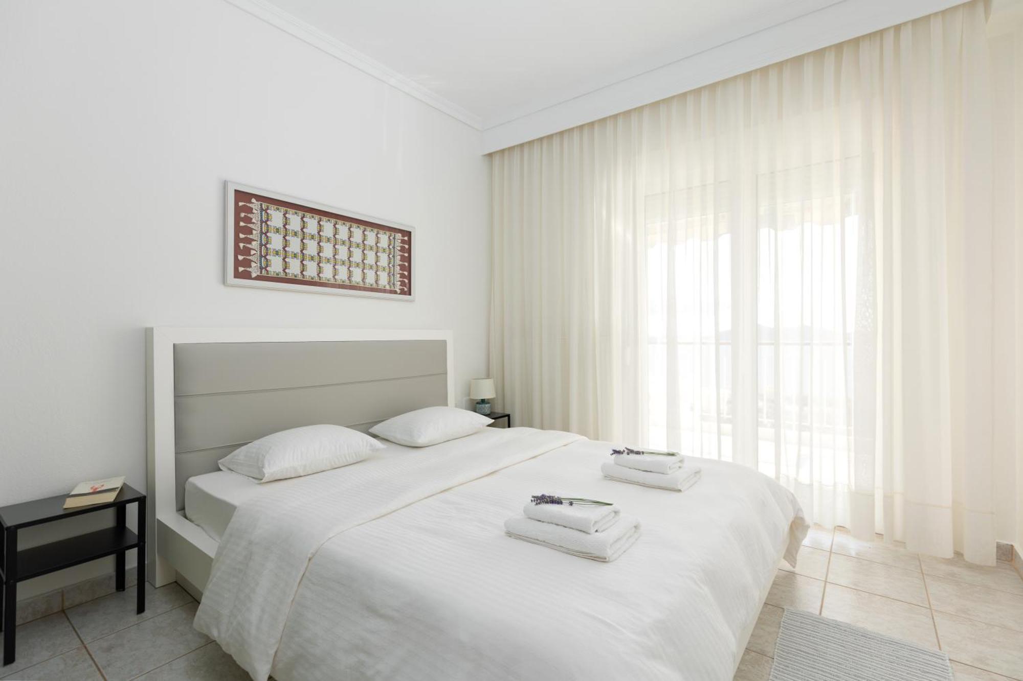 Mimoza'S Sea View Apartment Палеон-Цифликион Экстерьер фото
